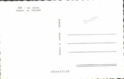 CPM Lac Leman Chateau de Chillon