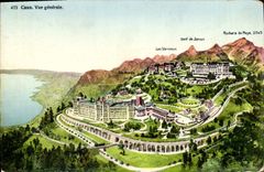 CPA Caux Vue Generale