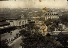 POSTAL MODERNA parques de Lyon de Perrache