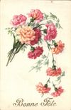 CPA Bonne Fete Fleurs