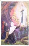 CPA Deuxieme apparition 14 fevrier Vierge 