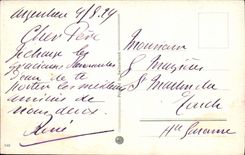 VINTAGE POSTCARD Fantasy Flowers Water lilies To haul