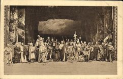 VINTAGE POSTCARD Jesus Gefangennahme The Betrayal the Arrest