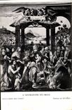 VINTAGE POSTCARD Adorazione Dei Magi Galleria Spedale degli Innocenti