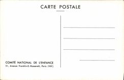 MODERN CARD Vigee Lebrun the Artist With His Daughter