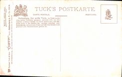 CPA Fantaisie Rothenburg Tauber Weisser Turm