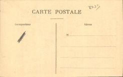 VINTAGE POSTCARD Holy Martin baptism of Martin Saint