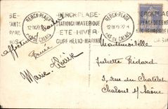 VINTAGE POSTCARD Berck Beach Kursaal Casino