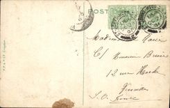 Protectores de caballo de Londres de la POSTAL de la VENDIMIA Militaria