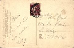 La cámara acorazada de la POSTAL de la VENDIMIA y expulsa el co. Teresa del niño de Jesús al carmel de Lisieux