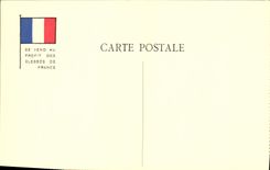 VINTAGE POSTCARD Militaria Orphans of the war the holocaust