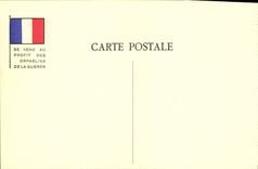 La POSTAL Militaria Orphelins de la VENDIMIA de la guerra de Oui no protesta es accesoria la conciencia universal