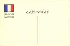 VINTAGE POSTCARD Militaria Orphans of the war Gott Strafe Italian