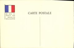 VINTAGE POSTCARD Militaria Orphans of the war Pacifist Neutrals Dragon