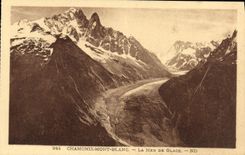 CPA Chamonix Mont Blanc La Mer De Glace