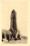 VINTAGE POSTCARD Ossuary of Douamont and Militaria headlight