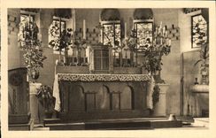 VINTAGE POSTCARD Ossuary and Lighthouse of Douamont Militaria Vault catholic the major furnace bridge