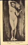 VINTAGE POSTCARD Paris Museum of Louvre the Ingres source