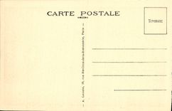 CPA Malmaison Le Chateau Facade est et Cour d'Honneur