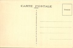 VINTAGE POSTCARD Malmaison the Boudoir