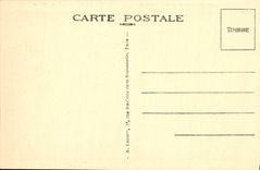 VINTAGE POSTCARD Malmaison the Room of Bonaparte and Souvenirs of co. Helene