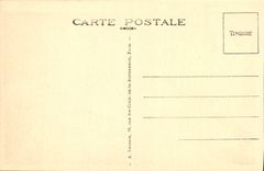 Pedazos de sitio de Malmaison de la POSTAL de la VENDIMIA de muebles y memorias de la reina de Hortense