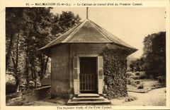 CPA Malmaison Le Cahinet de Travail d'ete du Premier Consul