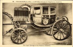 CPA Malmaison L'Opale Carrosse de l'Imperatrice Josephine