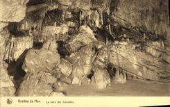 VINTAGE POSTCARD Caves of Han Dirtied Scarab3ee