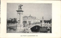 CPA Paris Exposition de 1900 La Porte Alexandre III