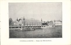 CPA Paris Exposition de 1900 Cours La Reine Palais De L'Horticulture