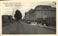 VINTAGE POSTCARD Tervueren Museum Of Belgian Congo Fitted Of Leuwen Main entrance