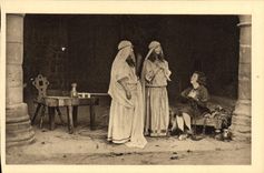 VINTAGE POSTCARD Jeanne of arc Saintes Comfort Jeanne In Her Prison