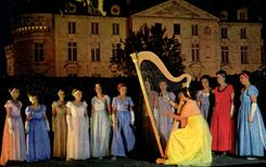 MODERN CARD Castle Of Lude Its Light And Spectacle the General one Of Empire Frederic De Talhouet