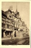 VINTAGE POSTCARD Saverne Grand' Street