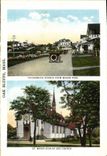 VINTAGE POSTCARD Tuckernuck Avenue From Waban Park St Marys Star Off Sea Church