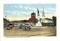 VINTAGE POSTCARD Attleboro Farmhouse NYNH&H RR Station