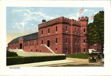 VINTAGE POSTCARD The Armory Pilgrim Church