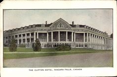 VINTAGE POSTCARD The Clifton Hotel Canada Niagara Falls