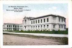 Jardín público del cortijo de la avenida Boston de Huntington del museo de arte de la POSTAL de la VENDIMIA