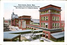 Estación del norte del estado de la POSTAL de la VENDIMIA de la casa del cortijo viejo de Boston