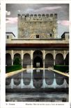 CPA Granada Algambra Patio De Los Arreyanes Y torre De Gomares
