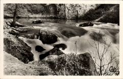 MODERN CARD Fountain Of Vaucluse Cascades