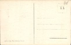 VINTAGE POSTCARD Collar De Balme the Green Needle And Mont Blanc