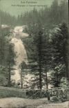 CPA Les Pyrenees Pont d'Espagne Et Cascade Superieure