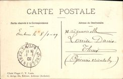 CPA Mer De Nuages Le Goleon