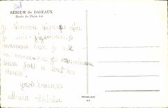 POSTAL Sanatorium De Dabeaux School de la VENDIMIA de al aire libre