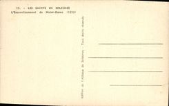 CPA Les Saints De Solesmes L'Ensevelissement De Notre Dame