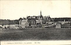 CPA Chateau De Chantilly Vue Generale