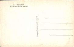 VINTAGE POSTCARD Loudes the Strong Castle And Gave